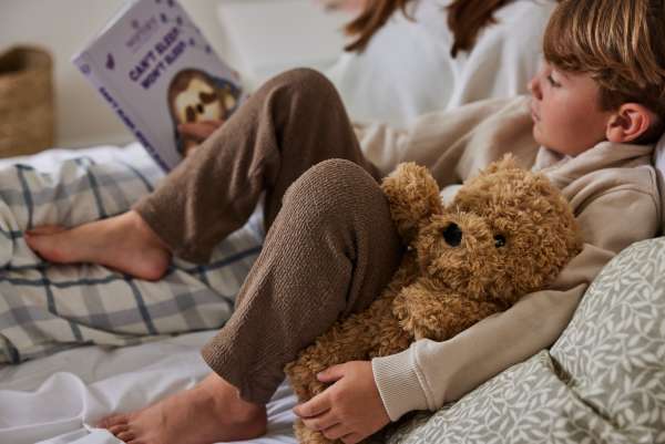 Sansebamse Bjørn – fremmer tryghed og ro gennem kram og blødhed.

