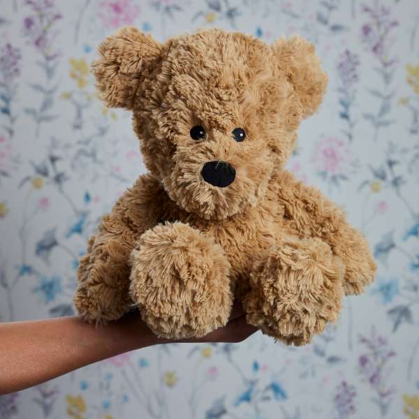 Warmies bjørn håndholdt – blød og fleksibel bamse


