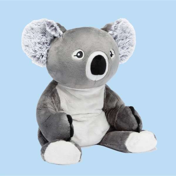 Koalaen Quinn set forfra – tyngdebamse med jævnt fordelt vægt

