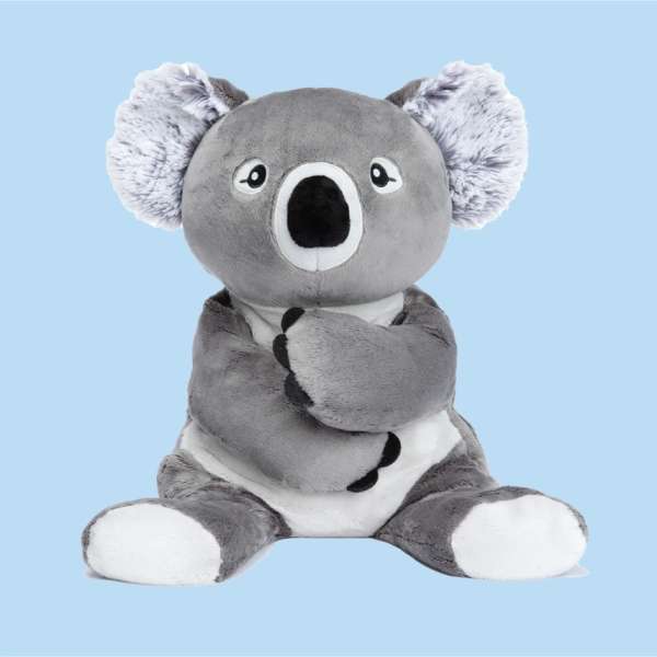 Koalaen Quinn tyngdebamse – blød bamse med vægt til afslapning og kram

