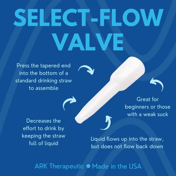 ARK's Select-Flow Valve™ 3 stk. i pakke