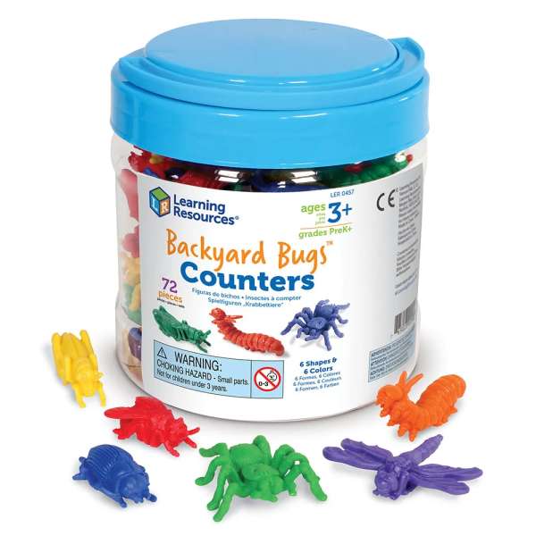 Her ses den bøtte Insekter, sorteringsleg komme i 