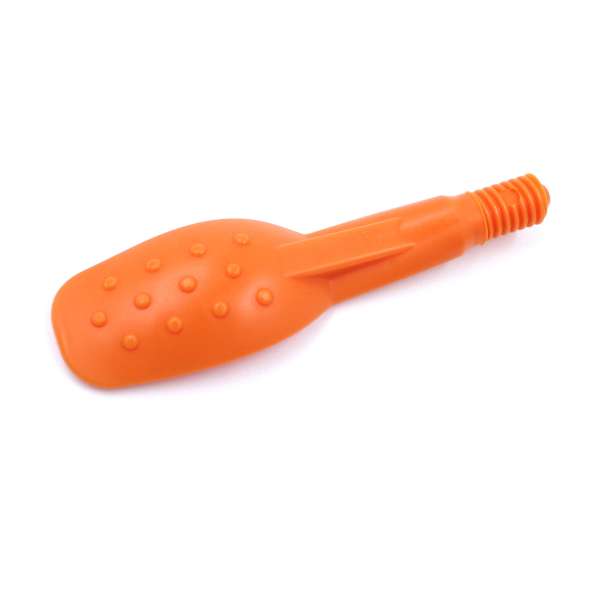 ARK Spoon Tip tekstureret ske i orange – sensorisk ske attachment til Z-Vibe

