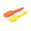 ARK Spoon Tip tekstureret ske attachment til Z-Vibe – orange og gul sensorisk spiseske

