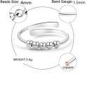 Anxiety ring minimalist, i farven rose gold