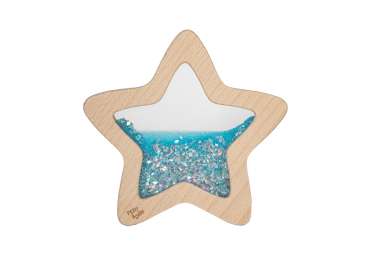 Orionis sansestjerne flow – sansestimulerende stjerne med bevægeligt glitter

