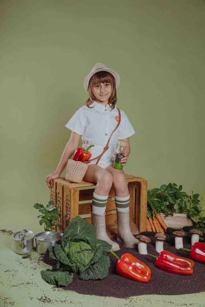 Grøntsager se og find sanseflaske til koncentration og fokus