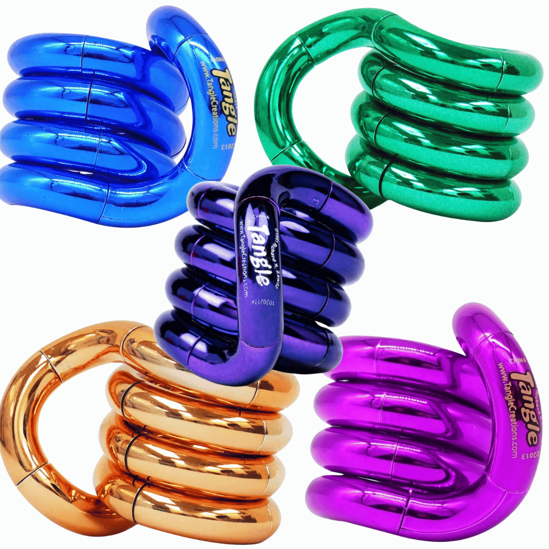 Tangle® Jr. Metallic - farve Blå