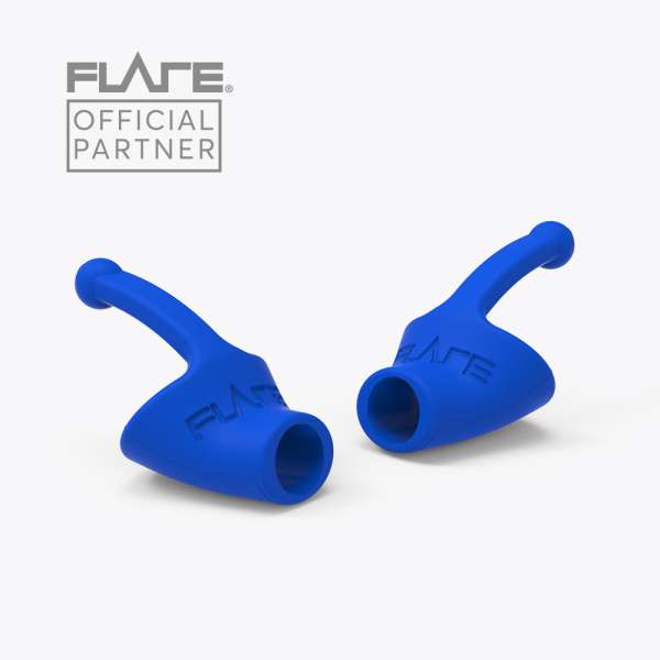 Flare Calmer Kids blå close-up – detaljeret design


