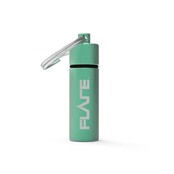 Flare Capsule lille i mint – kompakt opbevaring med clip


