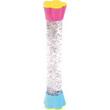 Sanserør med sølvglitter