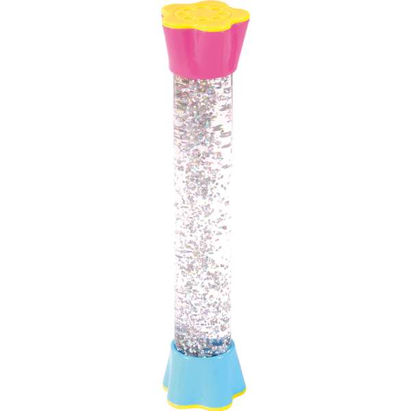 Sanserør med sølvglitter