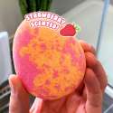 Stor badebombe, pink kat