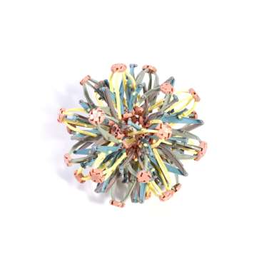 Magisk Mindfulness Bold – farverig udvidelig fidget bold

