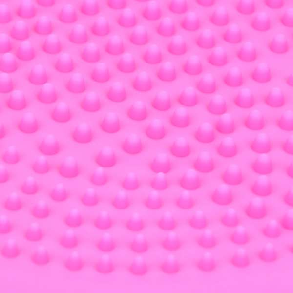 Siddepude pink close-up – taktil overflade til sansestimulering og kropslig ro

