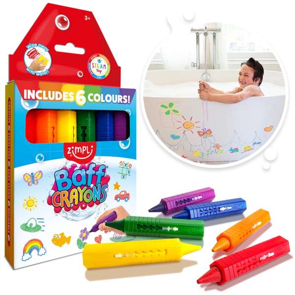 Zimpli Kids Baff Crayons