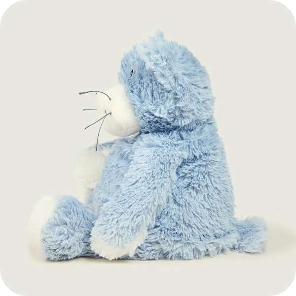 Sansebamse Warmies blå kat