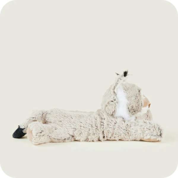 Sansebamse med varmefunktion – giver komfort og ro på stille eftermiddage.

