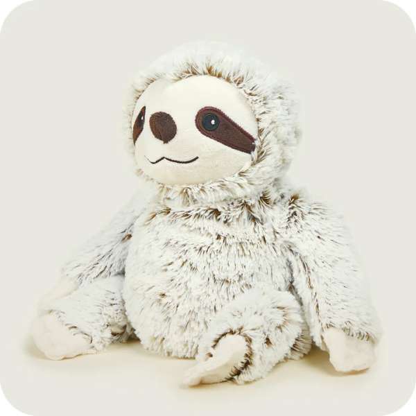 Warmies dovendyr i lys farve set fra siden