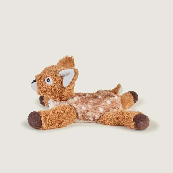 Warmies® Liggende Rådyr – fyldt med lavendel for beroligende aroma og ro ved sengetid.

