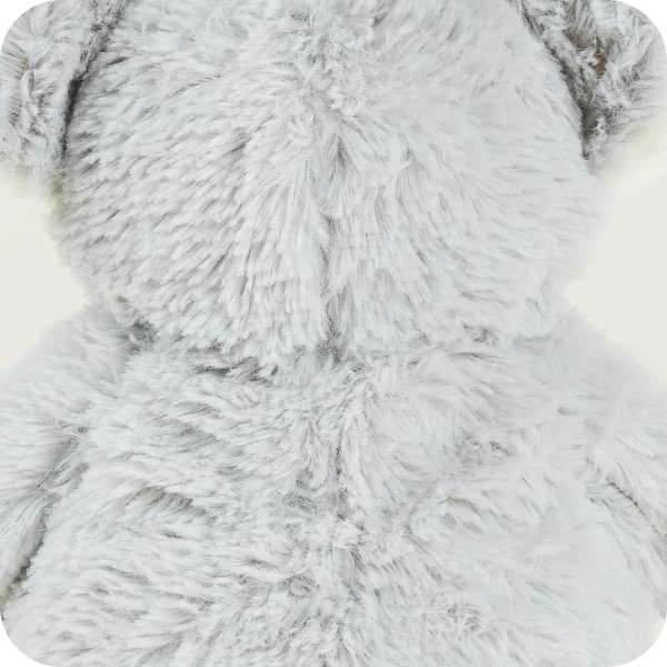 Warmies koala close-up – blød pels og sanselig tekstur



