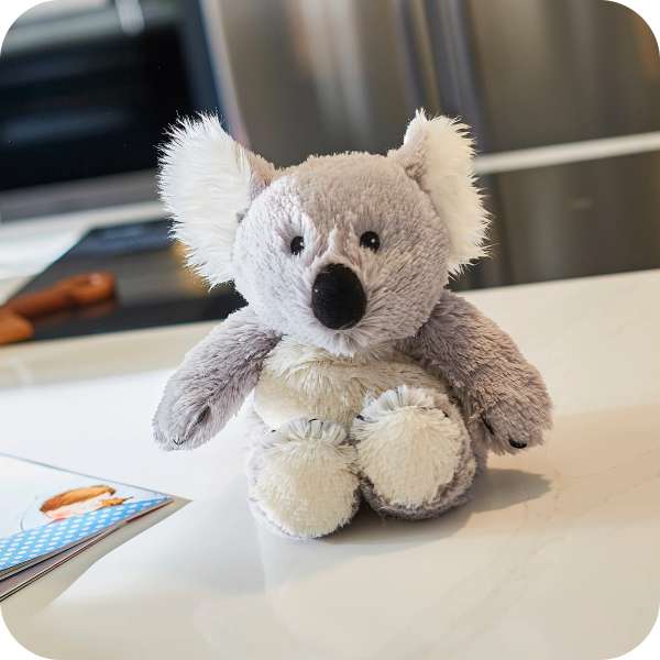 Warmies koala på bord – varmende sansebamse til hverdagsro


