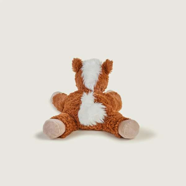 Sansebamse Warmies liggende hest