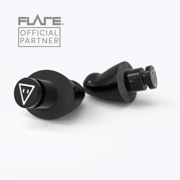 Flare Earshade® – over-ear hørebeskyttelse med bløde puder til støjreduktion og komfort.

