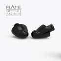 Flare Earshade sorte ørepropper – ergonomisk og diskret design


