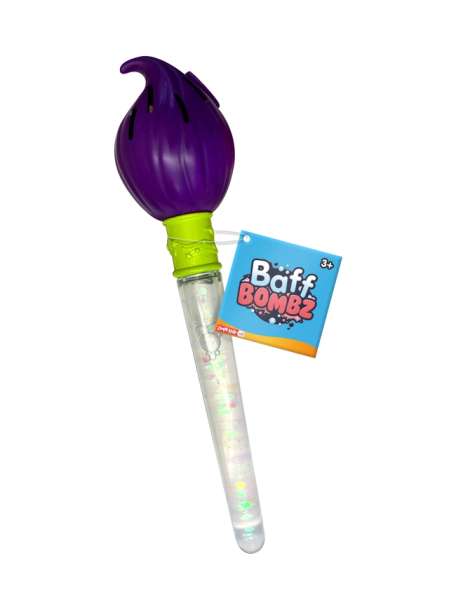 Zimpli Kids badebombe pensel med glitter og håndtag til kreativ leg i badet

