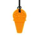 ARK Ice Cream bidehalskæde orange – tyggeredskab til sanselig støtte


