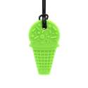 ARK Ice Cream bidehalskæde limegrøn – bidesmykke til oral motorik og sansestimulering

