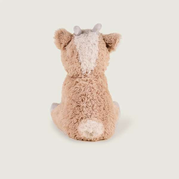 Sansebamse Warmies siddende ged set bagfra