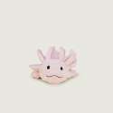 Sansebamse Warmies pink axolotl set forfra 