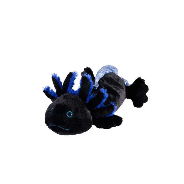 Sansebamse Warmies sort axolotl