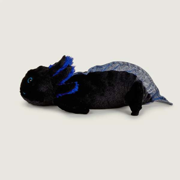 Sansebamse Warmies sort axolotl