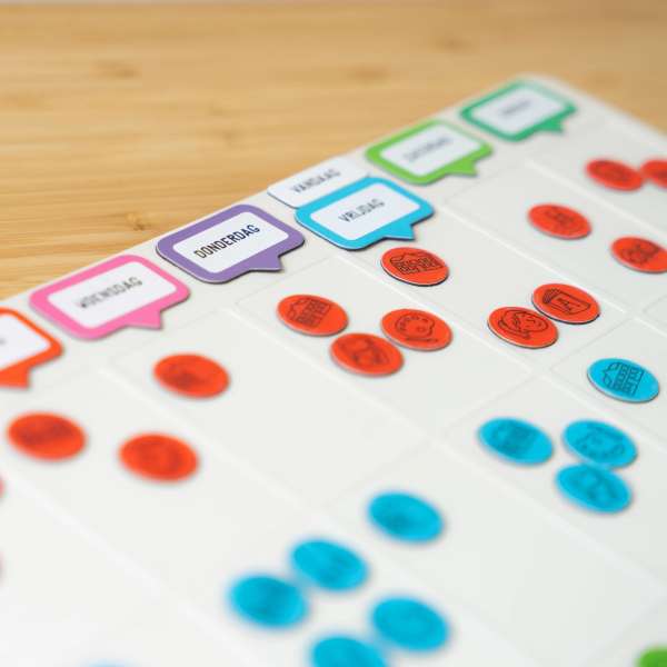 Weekpeek – visuel, magnetisk ugeplan