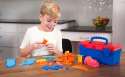 Barn leger med Mad Mattr Tool Box – sanselig og kreativ leg med formbart sand

