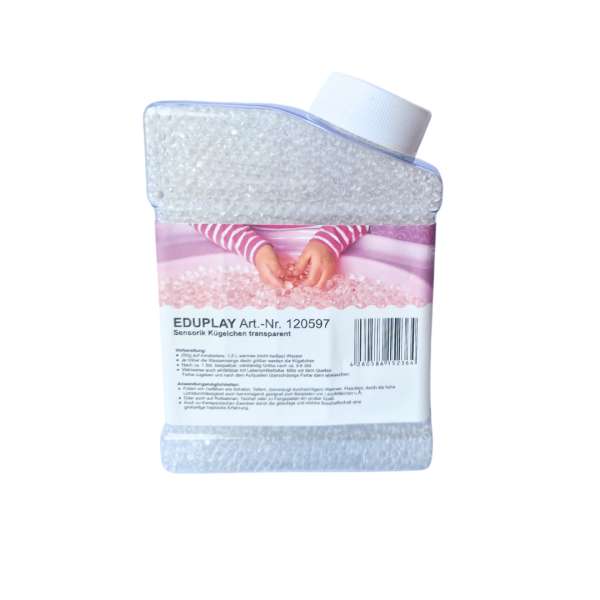 Vandperler 230 g transparent – sensoriske gelperler til sanseleg og dekoration


