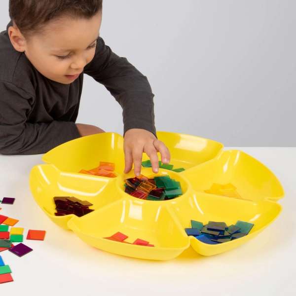 Blomster sorteringsbakker
