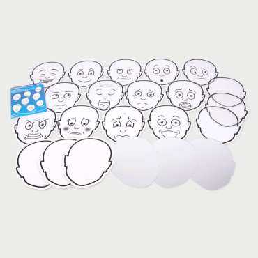 Forstå følelser sæt med ansigtskort – pædagogisk materiale til at arbejde med følelser, empati og samtale

