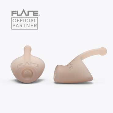 
Flare Calmer Nude 2313 ørepropper – reducerer lydfølsomhed diskret

