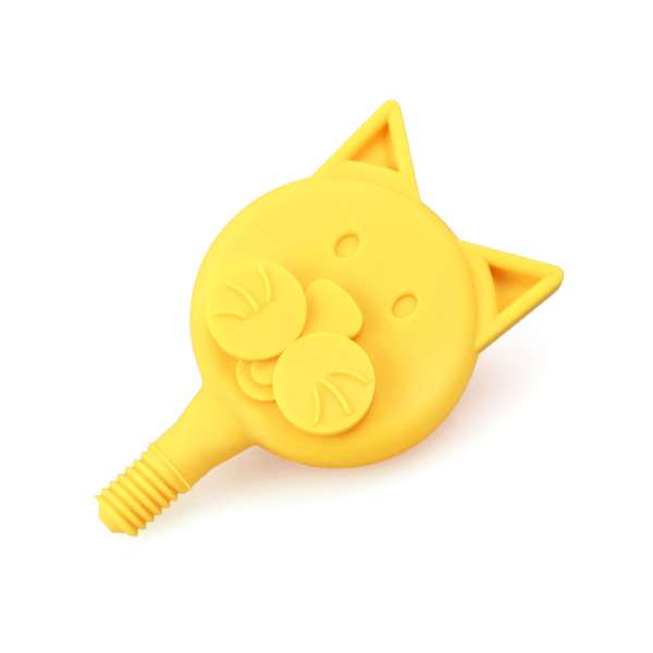 Z-vibe dyretip i gul - kat 