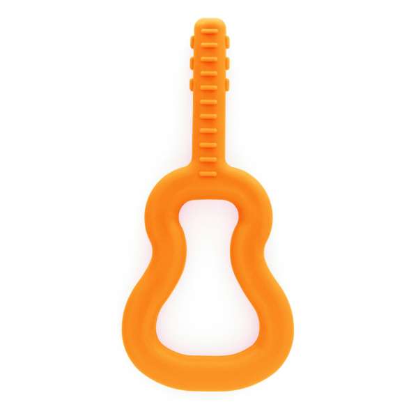 Orange ARK Guitar – farverigt tyggeredskab

