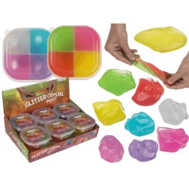 Glitter krystal putty