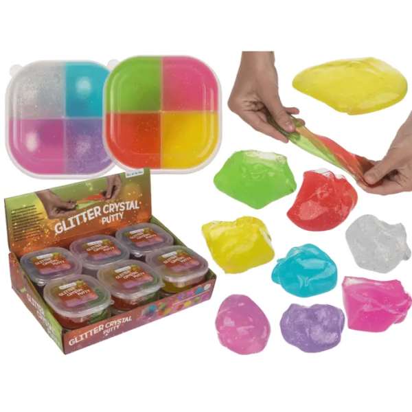Glitter krystal putty