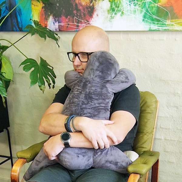 Sansebamse Mega Bent – afslapning med tyngdebyrde

