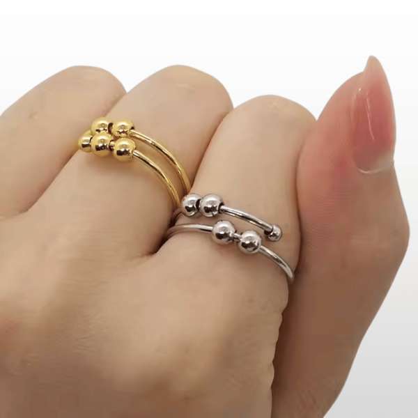 Fidgetring classic, justerbar