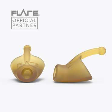 Flare Calmer Nude ørepropper – reducerer lydfølsomhed diskret



