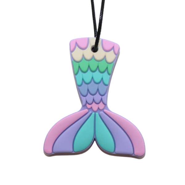 Havfruehale bidesmykke i Pastel